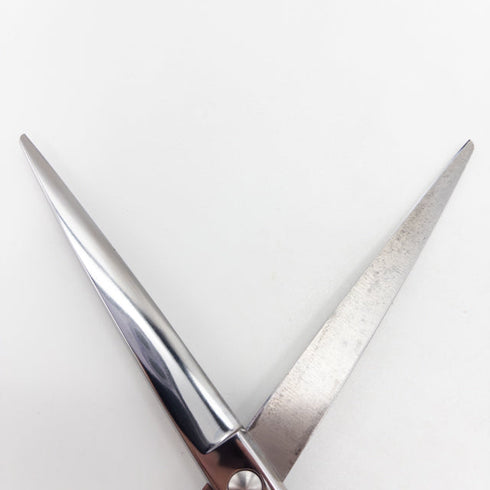 【キクイシザーズ キクイシザーKIKUI】 シザー オフセット 理容 美容ハサミ 美容師 理容師 右利き 6.8インチ 中古 sc3310
