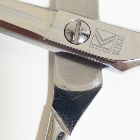 【キクオオカワKIKU OKAWA】Dcut 55 シザー メガネ 理容 美容ハサミ 美容師 理容師 右利き 5.5インチ 中古 sc3314
