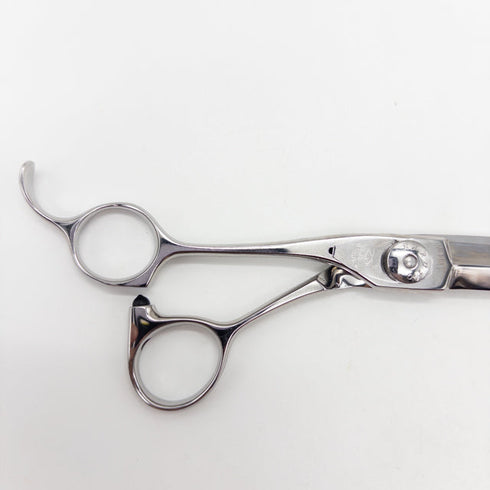 美品【ナルトシザーズ ナルトシザーNARUTO SCISSORS】サークラインSLレフティ シザー オフセット 理容 美容ハサミ 美容師 理容師 左利き 6.3インチ 中古 sc3328