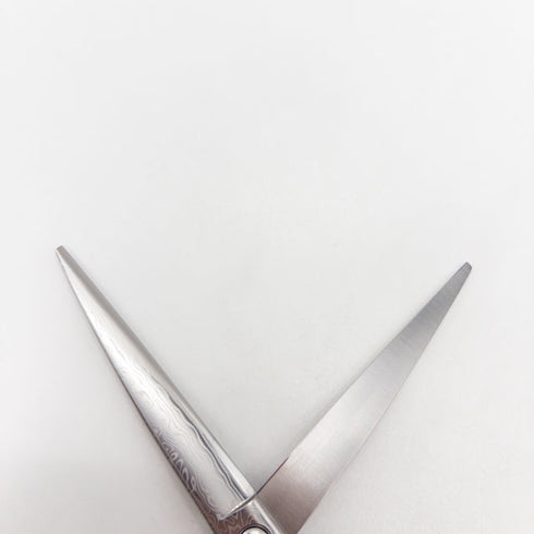 新品未使用【ルクスシザーLUXE】Damascus-Long6.5ダマスカス シザー オフセット 理容 美容ハサミ 美容師 理容師 右利き 6.5インチ 中古 sc3333