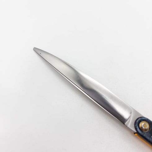 【シルバーラインSilverLine】ジュラルミンカーブ トリミングシザー メガネ 左利き トリマー ペット 7インチ 中古 sc3334