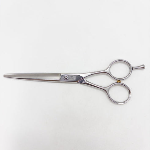 【キクオオカワKIKU OKAWA】60N COBALT シザー メガネ 理容 美容ハサミ 美容師 理容師 右利き 6インチ 中古 sc3342