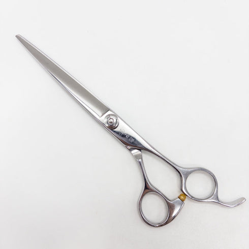 【菊王冠KIKU-OHKAN】SW3-700ストレート トリミングシザー オフセット 右利き トリマー ペット 7インチ 中古 sc3346