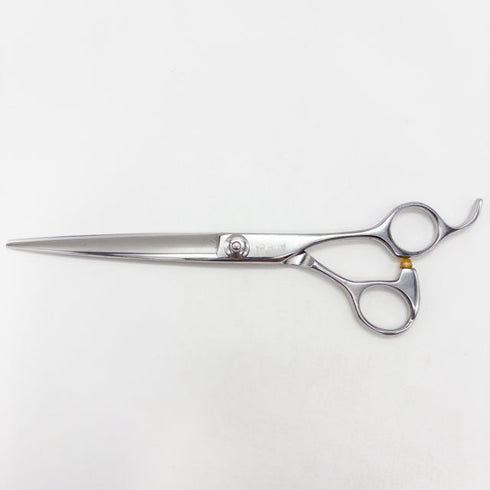 【菊王冠KIKU-OHKAN】SW3-700ストレート トリミングシザー オフセット 右利き トリマー ペット 7インチ 中古 sc3346