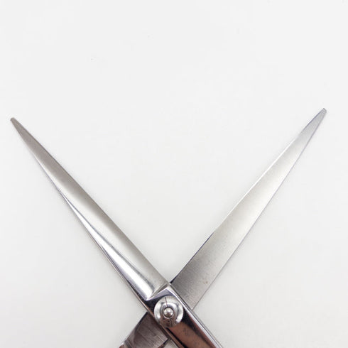 【菊王冠KIKU-OHKAN】SW3-700ストレート トリミングシザー オフセット 右利き トリマー ペット 7インチ 中古 sc3346
