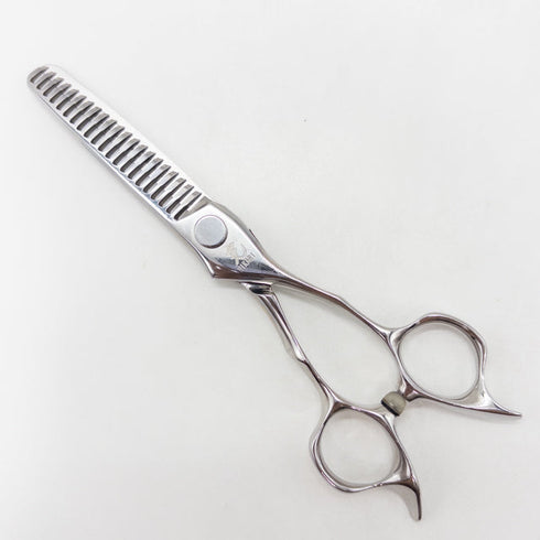 【ヒカリシザーズHIKARI光シザーHIKARI SCISSORS】SEV COSMOS S-21M メガネ シザー セニング 美容ハサミ すきばさみ 美容師 理容師 約20~25% 右利き 6インチ 中古 sc3352