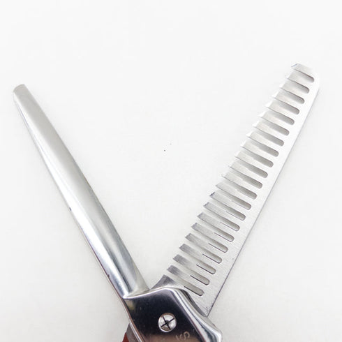 【ヒカリシザーズHIKARI光シザーHIKARI SCISSORS】SEV COSMOS S-21M メガネ シザー セニング 美容ハサミ すきばさみ 美容師 理容師 約20~25% 右利き 6インチ 中古 sc3352