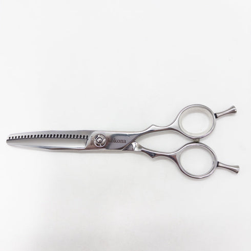 新品同様【トラックスシザーズ トラックスシザーTRACKS SCISSORS】KEEP25 メガネ シザー セニング 美容ハサミ すきばさみ 美容師 理容師 約20~25% 右利き 5.8インチ 中古 sc3355