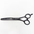 美品【ヘアリセッターHAIR RESETTER】TRINEBONEトラインボーン 特殊セニング オフセット シザー セニング 美容ハサミ すきばさみ 美容師 理容師 約% 右利き 6.5インチ 中古 sc3356