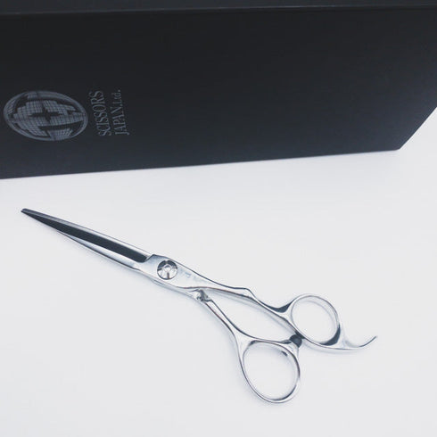 【シザーズジャパンSCISSORS JAPAN】 シザー オフセット 理容 美容ハサミ 美容師 理容師 右利き 5.7インチ 中古 sc336