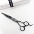 【ハヤシシザーズ ハヤシシザーHAYASHI SCISSORS】HYS-MAX67-KRETER-HINERI-6.2-DLC MARK-Ⅳ シザー オフセット 理容 美容ハサミ 美容師 理容師 右利き 6.2インチ 中古 sc3360