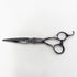 【ハヤシシザーズ ハヤシシザーHAYASHI SCISSORS】HYS-MAX67-KRETER-HINERI-6.2-DLC MARK-Ⅳ シザー オフセット 理容 美容ハサミ 美容師 理容師 右利き 6.2インチ 中古 sc3360