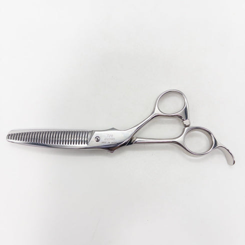 【ヒカリシザーズHIKARI光シザーHIKARI SCISSORS】C-Texturizer 729 オフセット シザー セニング 美容ハサミ すきばさみ 美容師 理容師 約70% 右利き 6インチ 中古 sc3361