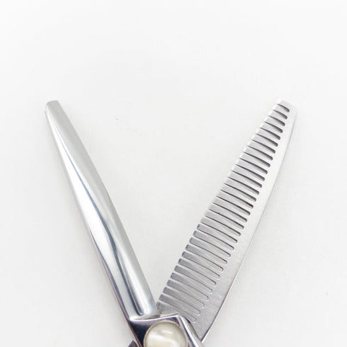 【ヒカリシザーズHIKARI光シザーHIKARI SCISSORS】C-Texturizer 729 オフセット シザー セニング 美容ハサミ すきばさみ 美容師 理容師 約70% 右利き 6インチ 中古 sc3361