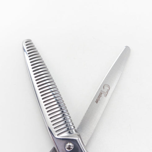 【ヒカリシザーズHIKARI光シザーHIKARI SCISSORS】C-Texturizer 729 オフセット シザー セニング 美容ハサミ すきばさみ 美容師 理容師 約70% 右利き 6インチ 中古 sc3361