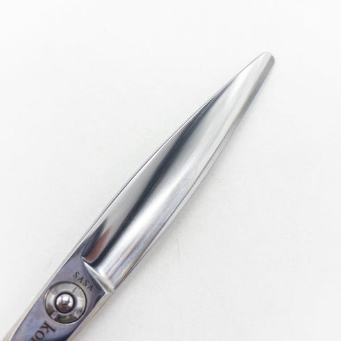 美品【トラックスシザーズ トラックスシザーTRACKS SCISSORS】SASA60 スライド ドライカット シザー オフセット 理容 美容ハサミ 美容師 理容師 右利き 6インチ 中古 sc3362