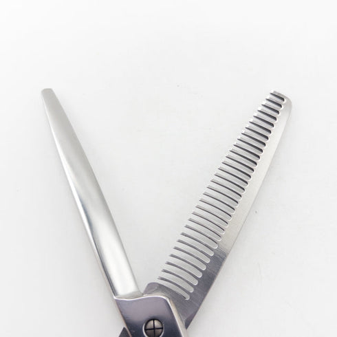 新品同様【モルクシザーMork】cobalt 30S SP オフセット シザー セニング 美容ハサミ すきばさみ 美容師 理容師 約25% 右利き 6インチ 中古 sc3364