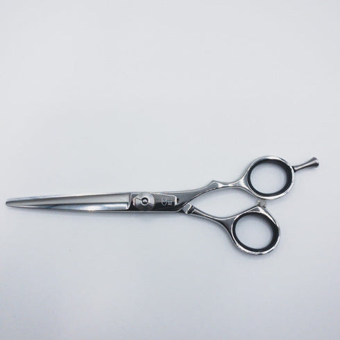 新品同様【YAGYU柳生】60 シザー オフセット 理容 美容ハサミ 美容師 理容師 右利き 6.2インチ 中古 sc337