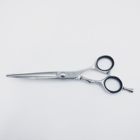 新品同様【YAGYU柳生】60 シザー オフセット 理容 美容ハサミ 美容師 理容師 右利き 6.2インチ 中古 sc337