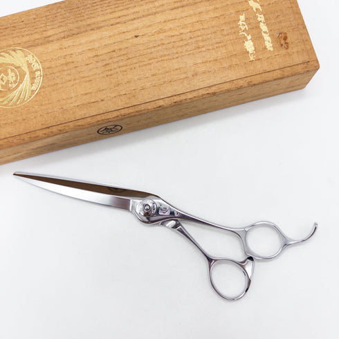 【ナルトシザーズ ナルトシザーNARUTO SCISSORS】RKコンコルドラインZ シザー オフセット 理容 美容ハサミ 美容師 理容師 右利き 6.5インチ 中古 sc3371