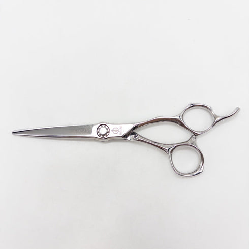 【ミズタニシザーズ ミズタニシザーMIZUTANI SCISSORS】シュコーラムマスター ナノパウダーメタル6.0 シザー オフセット 理容 美容ハサミ 美容師 理容師 右利き 6インチ 中古 sc3372