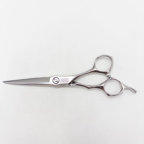 【ミズタニシザーズ ミズタニシザーMIZUTANI SCISSORS】シュコーラムマスター ナノパウダーメタル6.0 シザー オフセット 理容 美容ハサミ 美容師 理容師 右利き 6インチ 中古 sc3372
