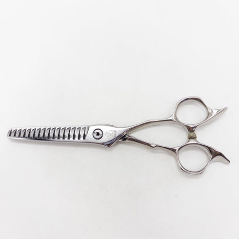 【ヒカリシザーズHIKARI光シザーHIKARI SCISSORS】SEV COSMOS S-16M メガネ シザー セニング 美容ハサミ すきばさみ 美容師 理容師 約30~35% 右利き 6インチ 中古 sc3375