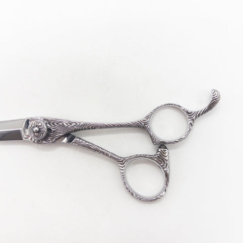 【ナルトシザーズ ナルトシザーNARUTO SCISSORS】ダックボードZ 木目 シザー オフセット 理容 美容ハサミ 美容師 理容師 右利き 5.8インチ 中古 sc3384