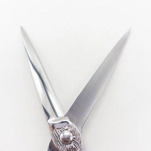 【ナルトシザーズ ナルトシザーNARUTO SCISSORS】ダックボードZ 木目 シザー オフセット 理容 美容ハサミ 美容師 理容師 右利き 5.8インチ 中古 sc3384