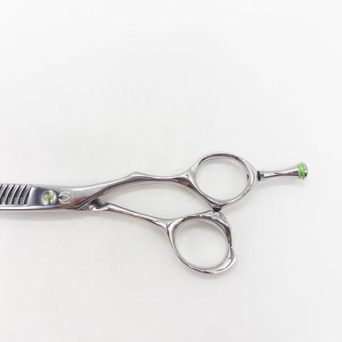 【ミズタニシザーズ ミズタニシザーMIZUTANI SCISSORS】Ichi-Nino-San 3 ベースセニング オフセット シザー セニング 美容ハサミ すきばさみ 美容師 理容師 約25% 右利き 5.8インチ 中古 sc3385