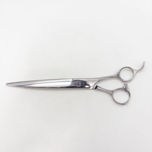 新品未使用【内海ウツミUTSUMI】JYO城 EX75 トリミングシザー オフセット 右利き トリマー ペット 7.5インチ 中古 sc3526
