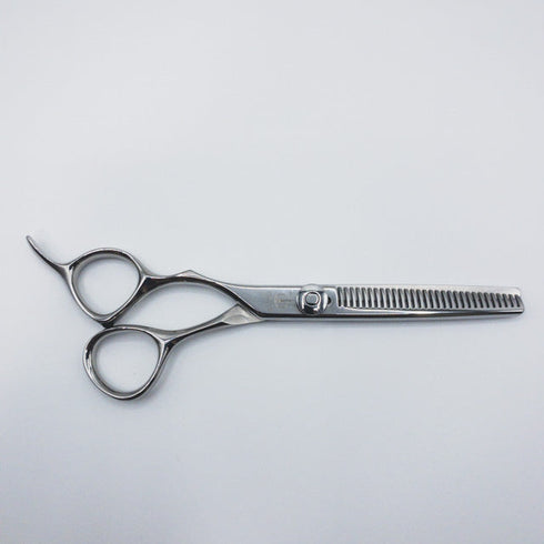 【ミズタニシザーズ ミズタニシザーMIZUTANI SCISSORS】Fit THINNING 30 LEFTY オフセット シザー セニング 美容ハサミ すきばさみ 美容師 理容師 約30% 左利き 6インチ 中古 sc339