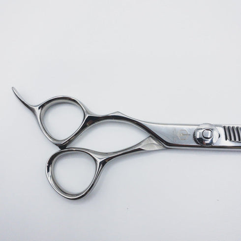 【ミズタニシザーズ ミズタニシザーMIZUTANI SCISSORS】Fit THINNING 30 LEFTY オフセット シザー セニング 美容ハサミ すきばさみ 美容師 理容師 約30% 左利き 6インチ 中古 sc339