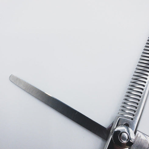 【ミズタニシザーズ ミズタニシザーMIZUTANI SCISSORS】Fit THINNING 30 LEFTY オフセット シザー セニング 美容ハサミ すきばさみ 美容師 理容師 約30% 左利き 6インチ 中古 sc339