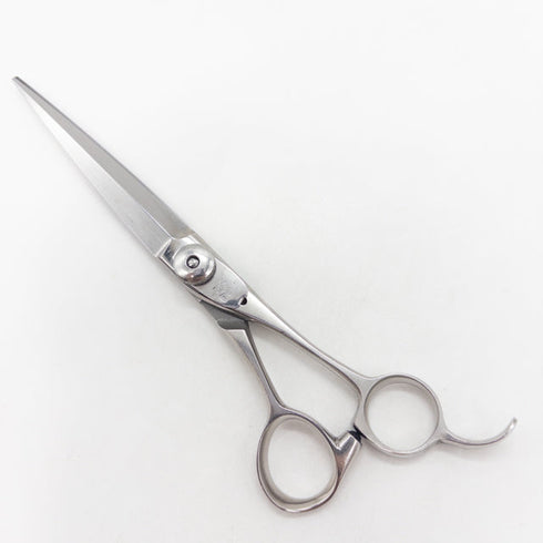 【ナルトシザーズ ナルトシザーNARUTO SCISSORS】 片剣刃シザー オフセット 理容 美容ハサミ 美容師 理容師 右利き 6.5インチ 中古 sc3392