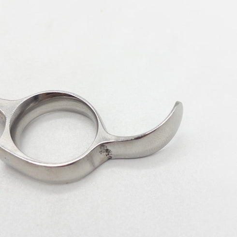 【ナルトシザーズ ナルトシザーNARUTO SCISSORS】 片剣刃シザー オフセット 理容 美容ハサミ 美容師 理容師 右利き 6.5インチ 中古 sc3392