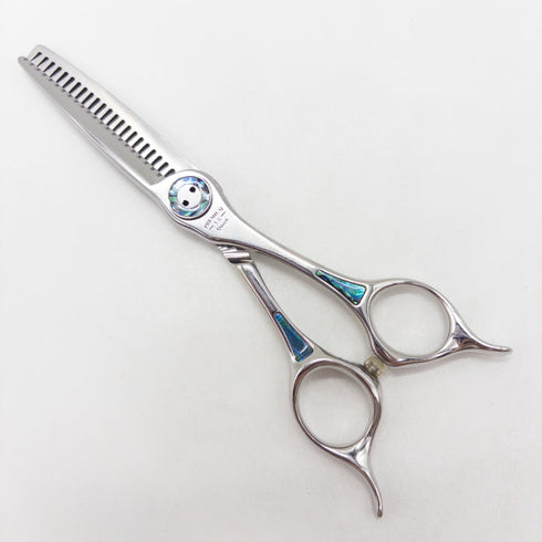 【トギノンTOGINON】PREMIUM TWIN5.8プレミアムクイーン ツイン メガネ シザー セニング 美容ハサミ すきばさみ 美容師 理容師 約35% 右利き 5.8インチ 中古 sc3394