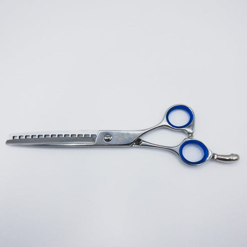 【チョッキンシザーCHOKKIN】ブレードブレンディング トリミングシザー オフセット 右利き トリマー ペット 6.8インチ 中古 sc340