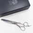 【シザーズジャパンSCISSORS JAPAN】Qs FLOR LSBS加工 QSF25%29i17N6N オフセット シザー セニング 美容ハサミ すきばさみ 美容師 理容師 約20~30% 右利き 6インチ 中古 sc3425