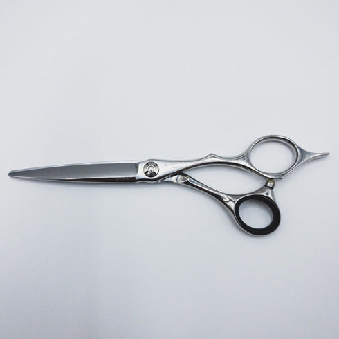 美品【シザーズジャパンSCISSORS JAPAN】CTNVD60i1817N LSBS加工 ギザ刃シザー オフセット 理容 美容ハサミ 美容師 理容師 右利き 6インチ 中古 sc343