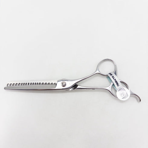 【ナルトシザーズ ナルトシザーNARUTO SCISSORS】バリエーション ディザートS19 デザート オフセット シザー セニング 美容ハサミ すきばさみ 美容師 理容師 約5~20% 右利き 6インチ 中古 sc3444