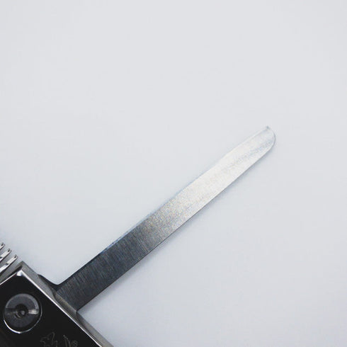 【ヒカリシザーズHIKARI光シザーHIKARI SCISSORS】6032 オフセット シザー セニング 美容ハサミ すきばさみ 美容師 理容師 約40% 右利き 6インチ 中古 sc345