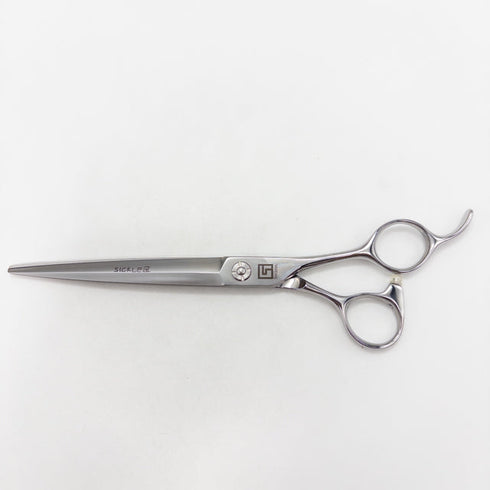 新品同様【スバンスSVANS.】剣刃ストレート トリミングシザー オフセット 右利き トリマー ペット 7インチ 中古 sc3450
