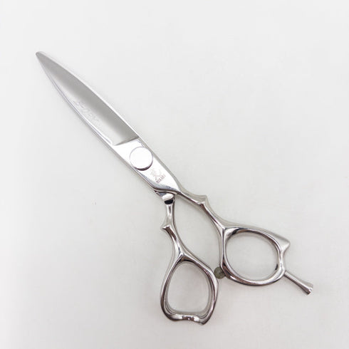 【ヒカリシザーズHIKARI光シザーHIKARI SCISSORS】B-DRY COSMOS163 ドライカット スライド シザー オフセット 理容 美容ハサミ 美容師 理容師 右利き 5.6インチ 中古 sc3470