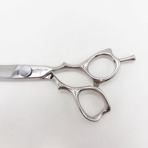 【ヒカリシザーズHIKARI光シザーHIKARI SCISSORS】B-DRY COSMOS163 ドライカット スライド シザー オフセット 理容 美容ハサミ 美容師 理容師 右利き 5.6インチ 中古 sc3470