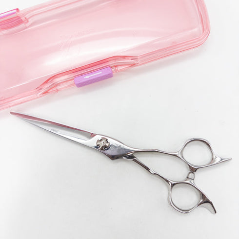 【ヒカリシザーズHIKARI光シザーHIKARI SCISSORS】SEV COSMOS S-6.5M セブコスモス シザー メガネ 理容 美容ハサミ 美容師 理容師 右利き 6.5インチ 中古 sc3473