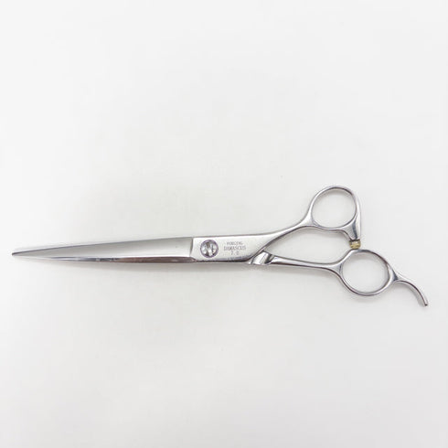 美品【KEIUN 景雲】alto YS ダマスカス シザー オフセット 理容 美容ハサミ 美容師 理容師 右利き 7インチ 中古 sc3479