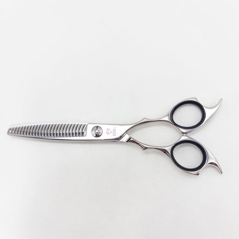 美品【ジョーウェルJOEWELL】CST-25/30 量感調整 メガネ シザー セニング 美容ハサミ すきばさみ 美容師 理容師 約30% 右利き 6インチ 中古 sc3493