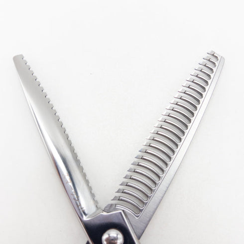 美品【ジョーウェルJOEWELL】CST-25/30 量感調整 メガネ シザー セニング 美容ハサミ すきばさみ 美容師 理容師 約30% 右利き 6インチ 中古 sc3493