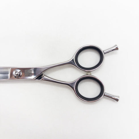 【サイキシザーズ サイキシザーSAIKI SCISSORS】Silky Curve5.5 シルキーカーブ シザー メガネ 理容 美容ハサミ 美容師 理容師 右利き 5.5インチ 中古 sc3496